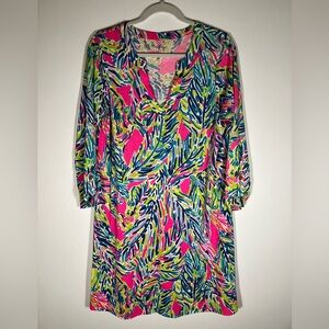 Lilly Pulitzer Multicolor Long Sleeve Dress